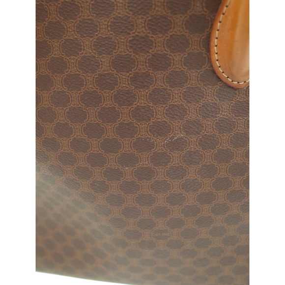 Celine Macadam Pattern 2way Handbag Brown - Picture 7 of 9